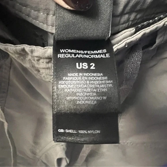 The North Face Women’s Capri Pants – Taupe – Size 2 - Picture 3 of 5